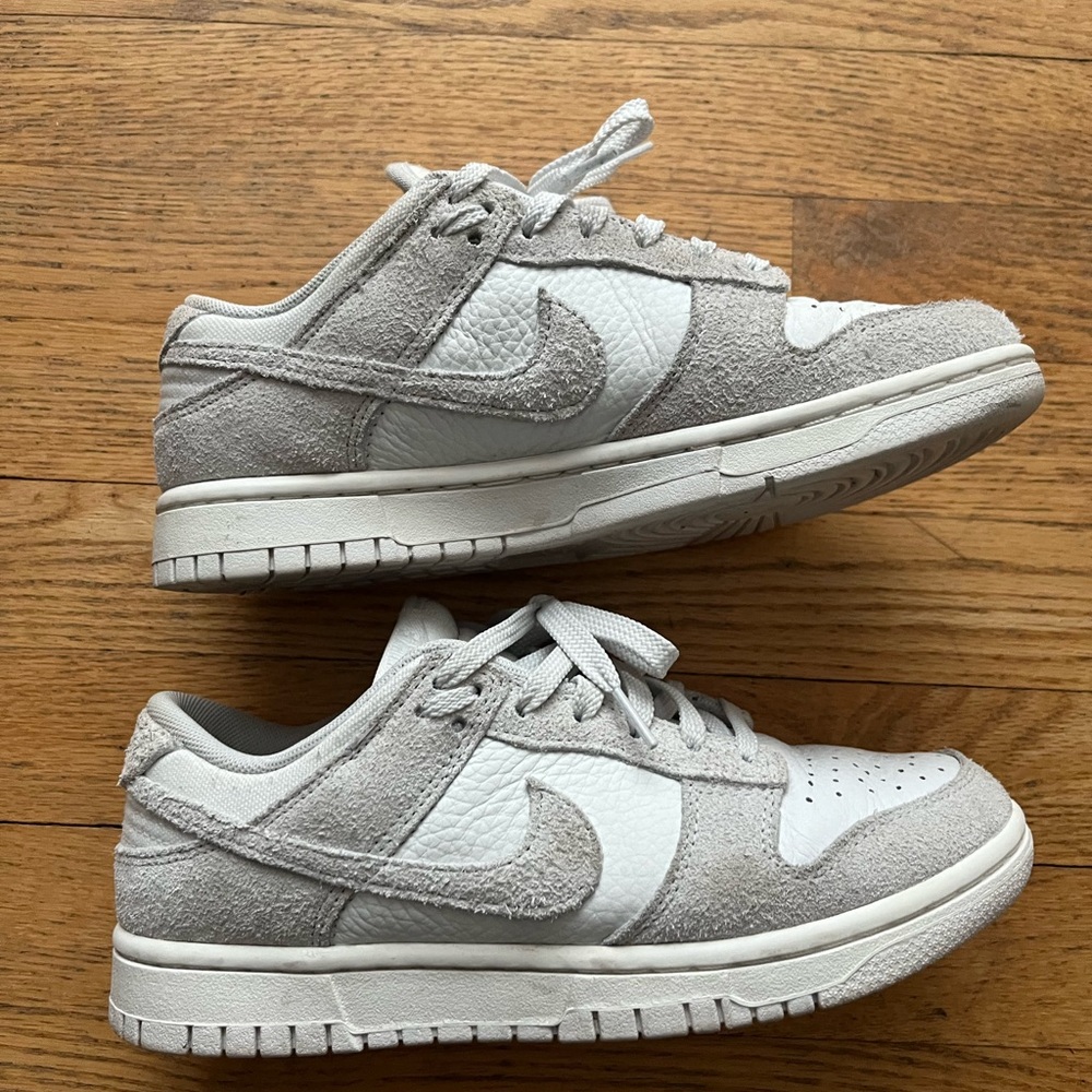 Women’s Nike White and Gray Sneakers
